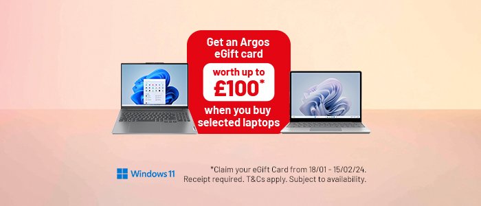 argos cheap laptops