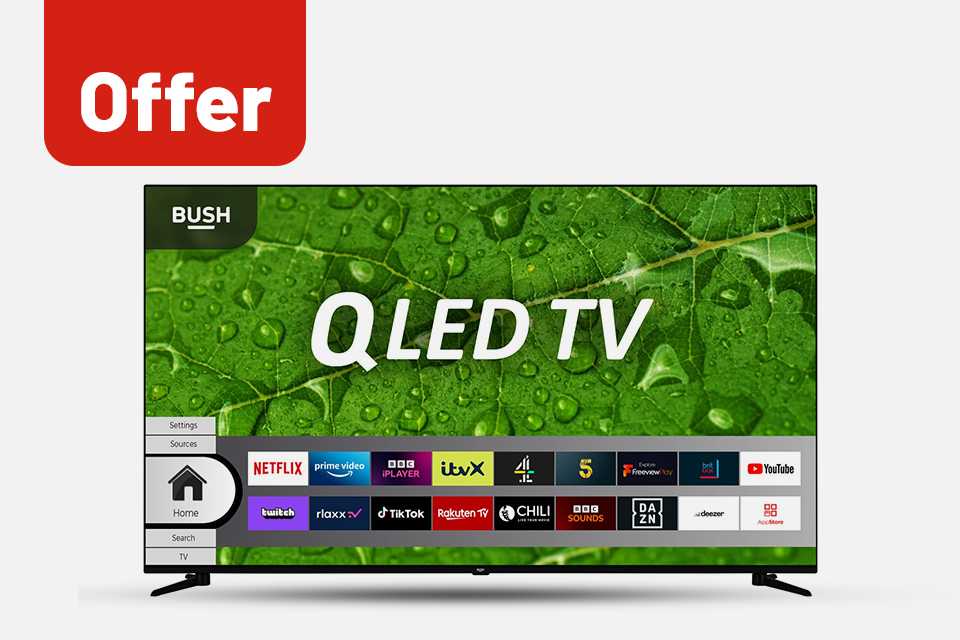 Great Prices on Bush TVs from only £199.99