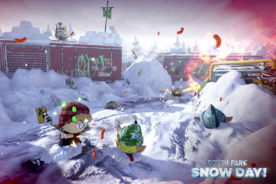 South Park Snow Day game.