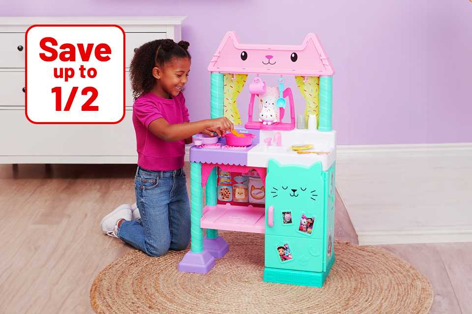 Save up to 1/2 price on selected Gabbys Dollshouse.
