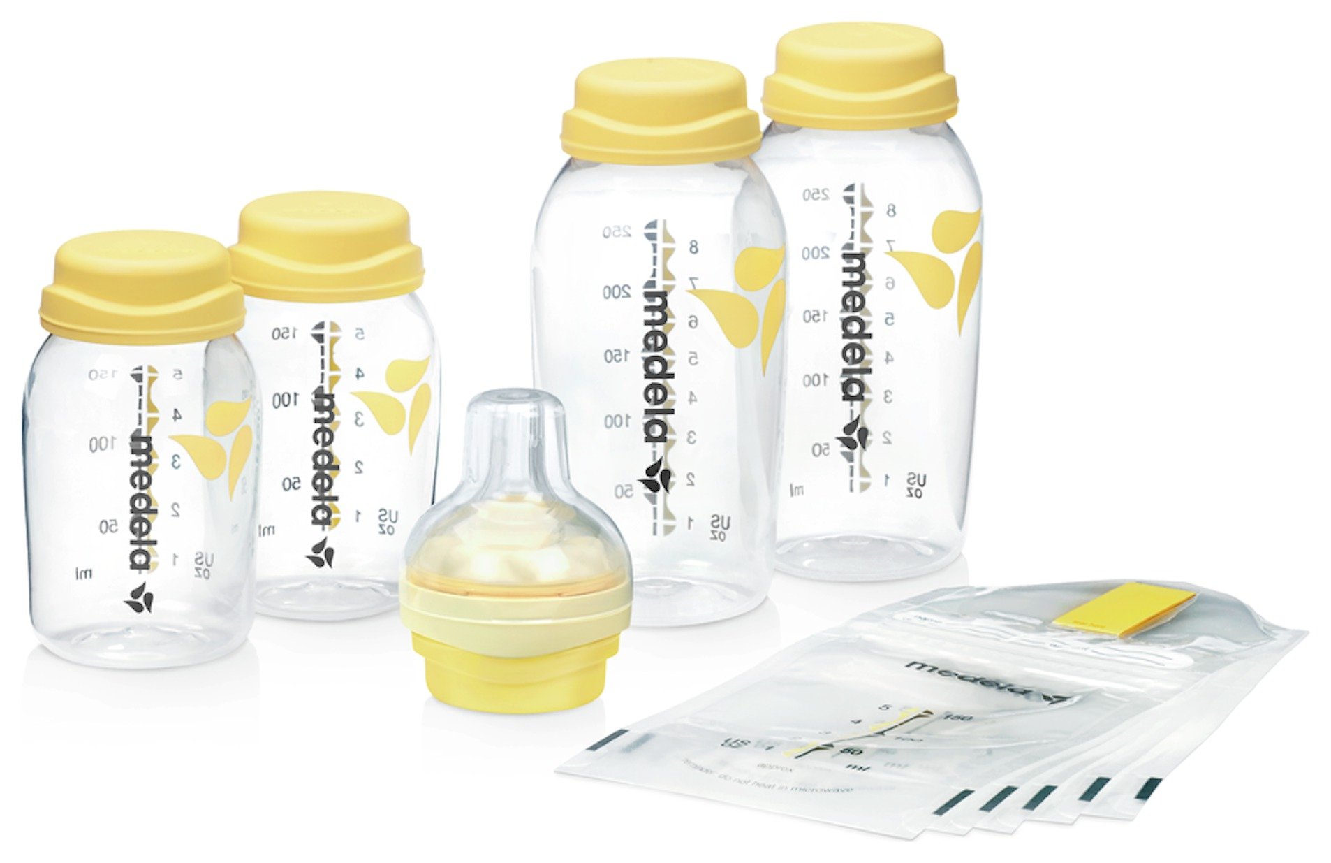 medela breast pump bottles