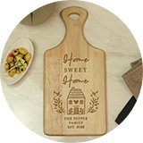 Personalised homewares.