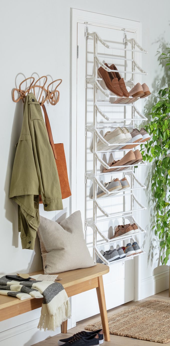 Argos Home Hanging 10 Shelf Shoe Storage Rack Reviews