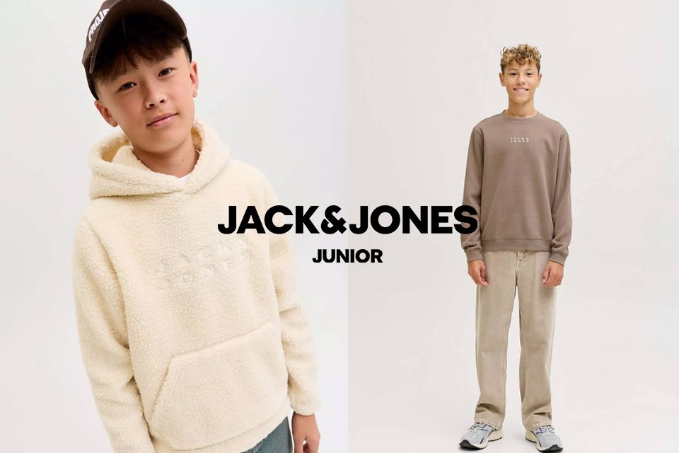 Jack & Jones Junior brings the same quality and trends as Jack & Jones menswear, scaled down for ages 6–16 with cool, practical everyday wear.