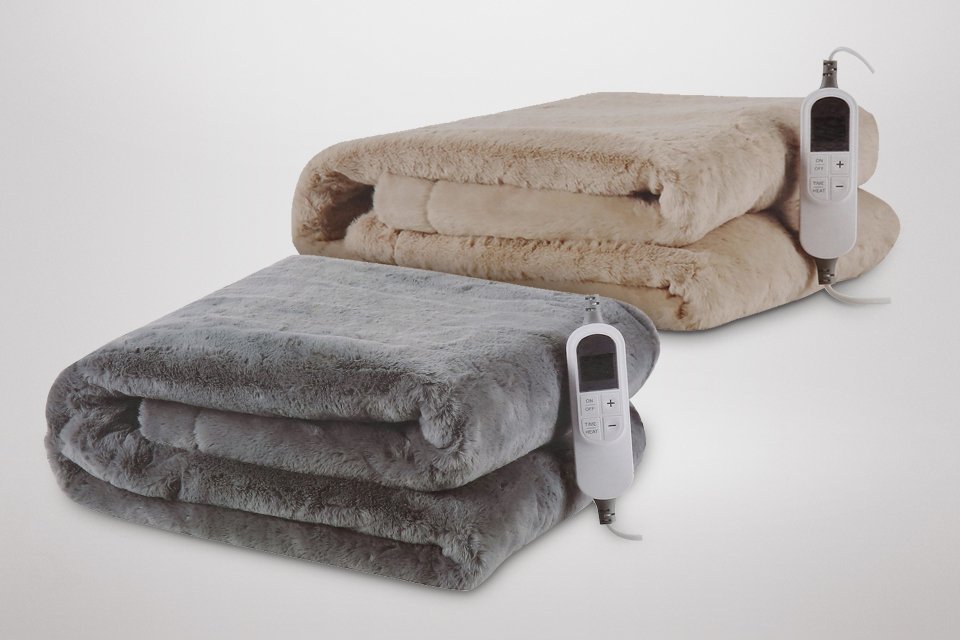 Save up to 20% on selected heated throws and blankets.