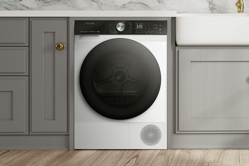 Heat pump tumble dryers. Shop drying at cooler temperatures to help save energy.