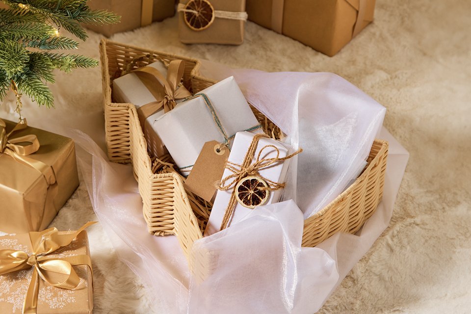 Create your own Christmas Eve box. Discover our selection of hampers and small gifts to get the festivities started.