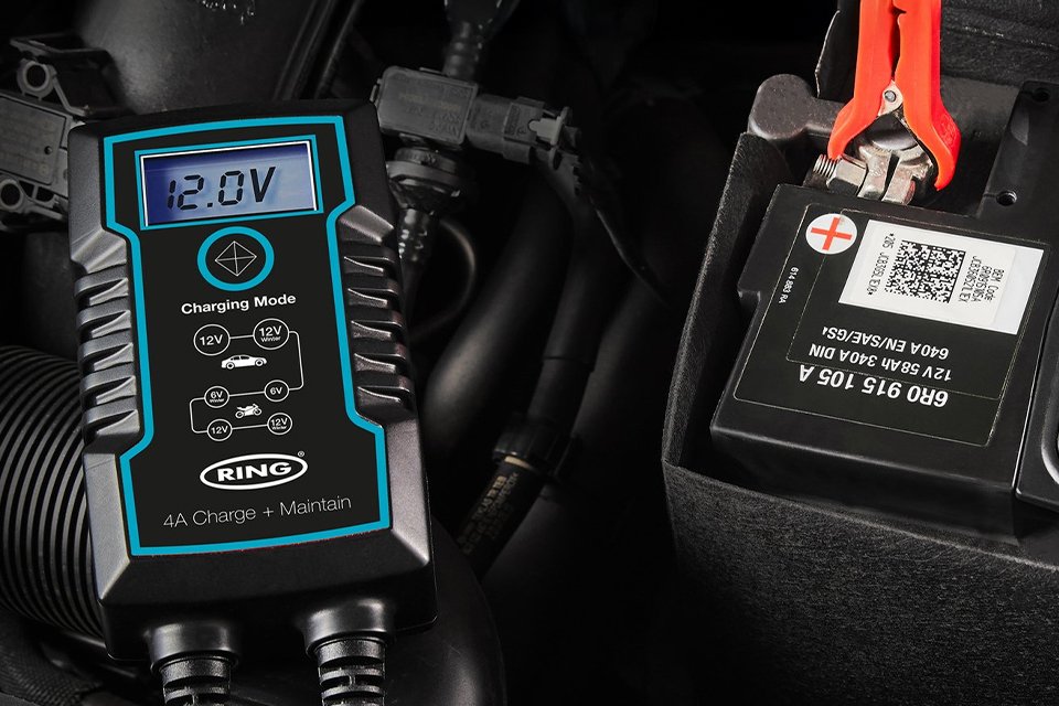 Ring 4A Smart Charger and Battery Maintainer.