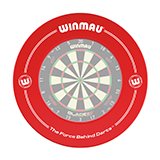 Winmau Dartboard Surrounds - Red.