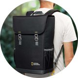 National Geographic Medium Camera Backpack - Black.