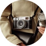 Fujifilm X100VI Mirrorless Camera with Lens - Silver.