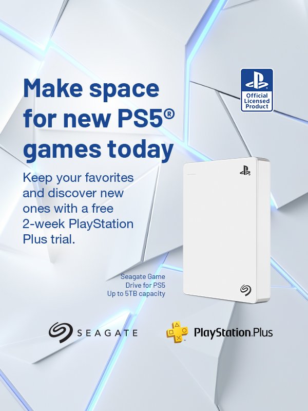 Extend your gaming storage.