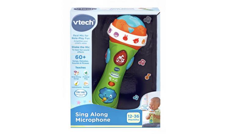 Buy Vtech Sing Along Microphone | Baby musical toys | Argos