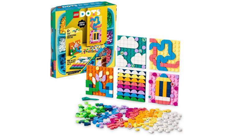 Buy LEGO DOTS Adhesive Patches Mega Pack Sticker Craft Set 41957 | LEGO ...