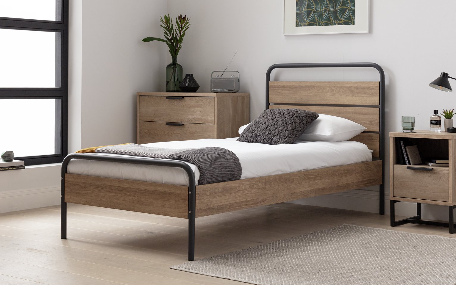 Argos Home Industrial Single Bed Frame Review