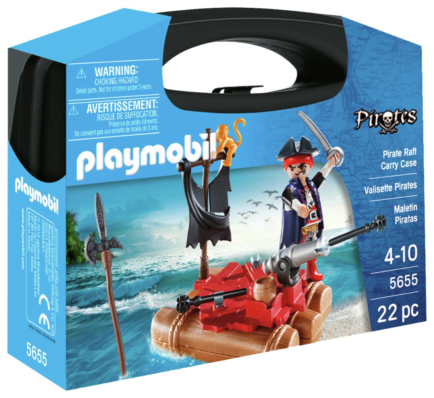 Playmobil City Action 70310 pas cher, Malette de pompier Playmobil City Action 70310 pas cher, Malette de pompier