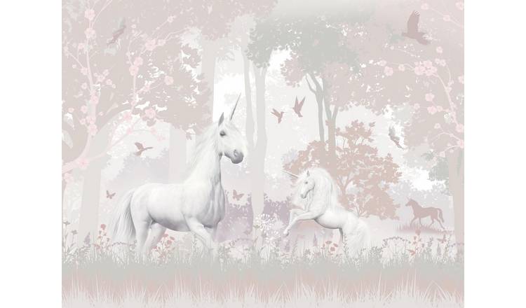Walltastic Unicorn Forest Kids Wall Mural