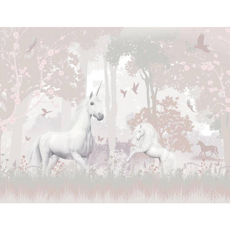 Walltastic Unicorn Forest Kids Wall Mural 0