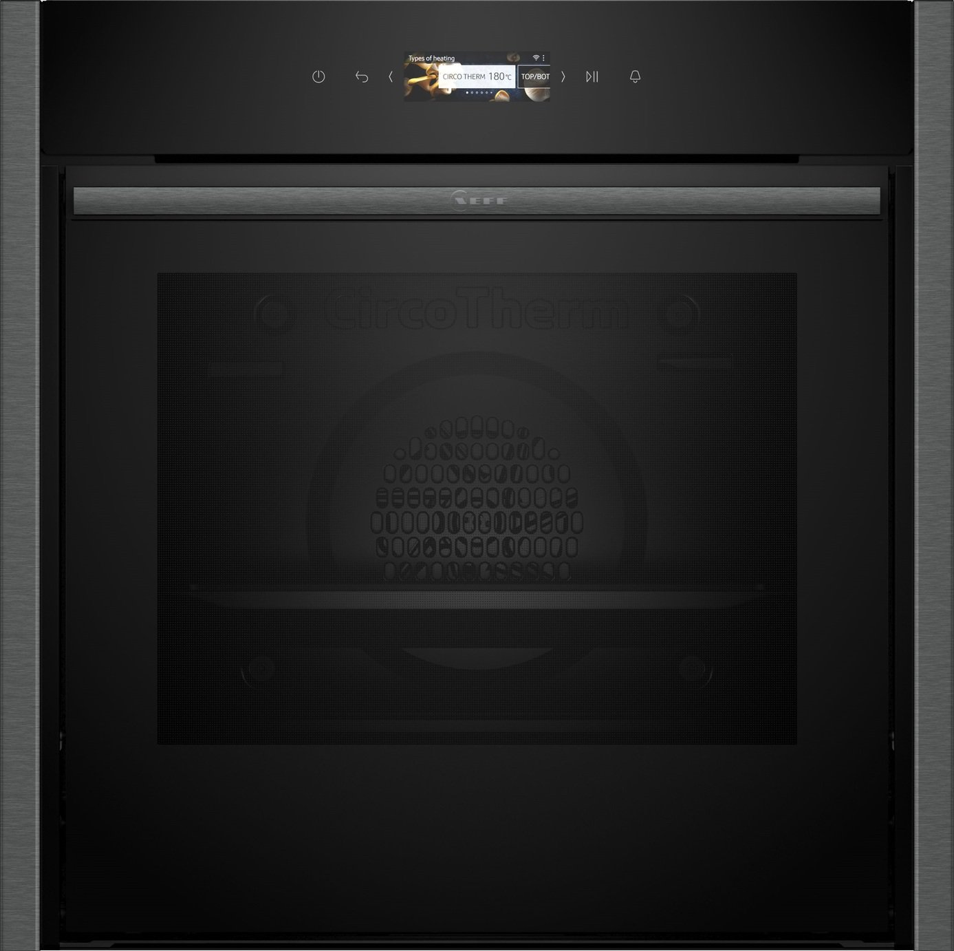 Neff N70 B54CR71G0B Built In Single Electric Oven - Graphite