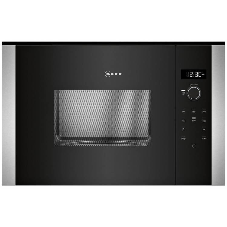 Neff HLAWD23N0B 800W Built In Microwave - Stainless Steel 0