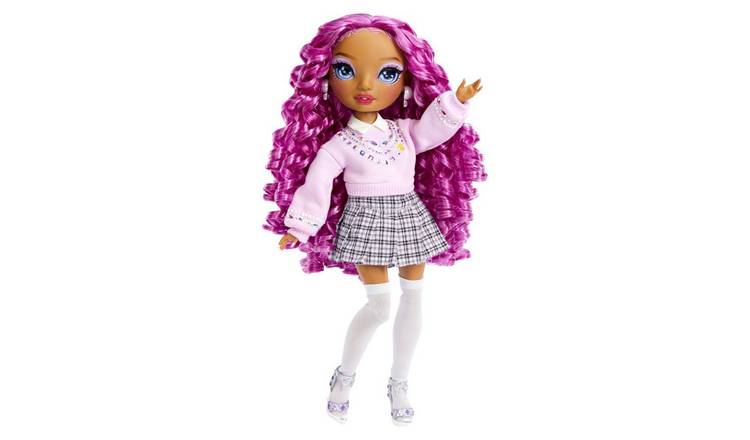 Rainbow High Fantastic Fashion Violet Willow 11 Fashion Doll W/ Playset :  Target