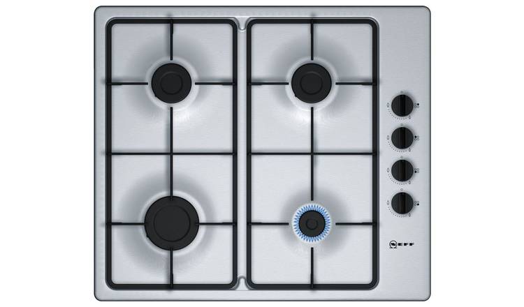 Neff T26BR46N0 Gas Hob - Stainless Steel