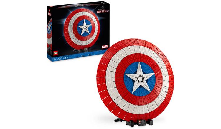 LEGO Marvel Captain America's Shield Avengers Set 76262