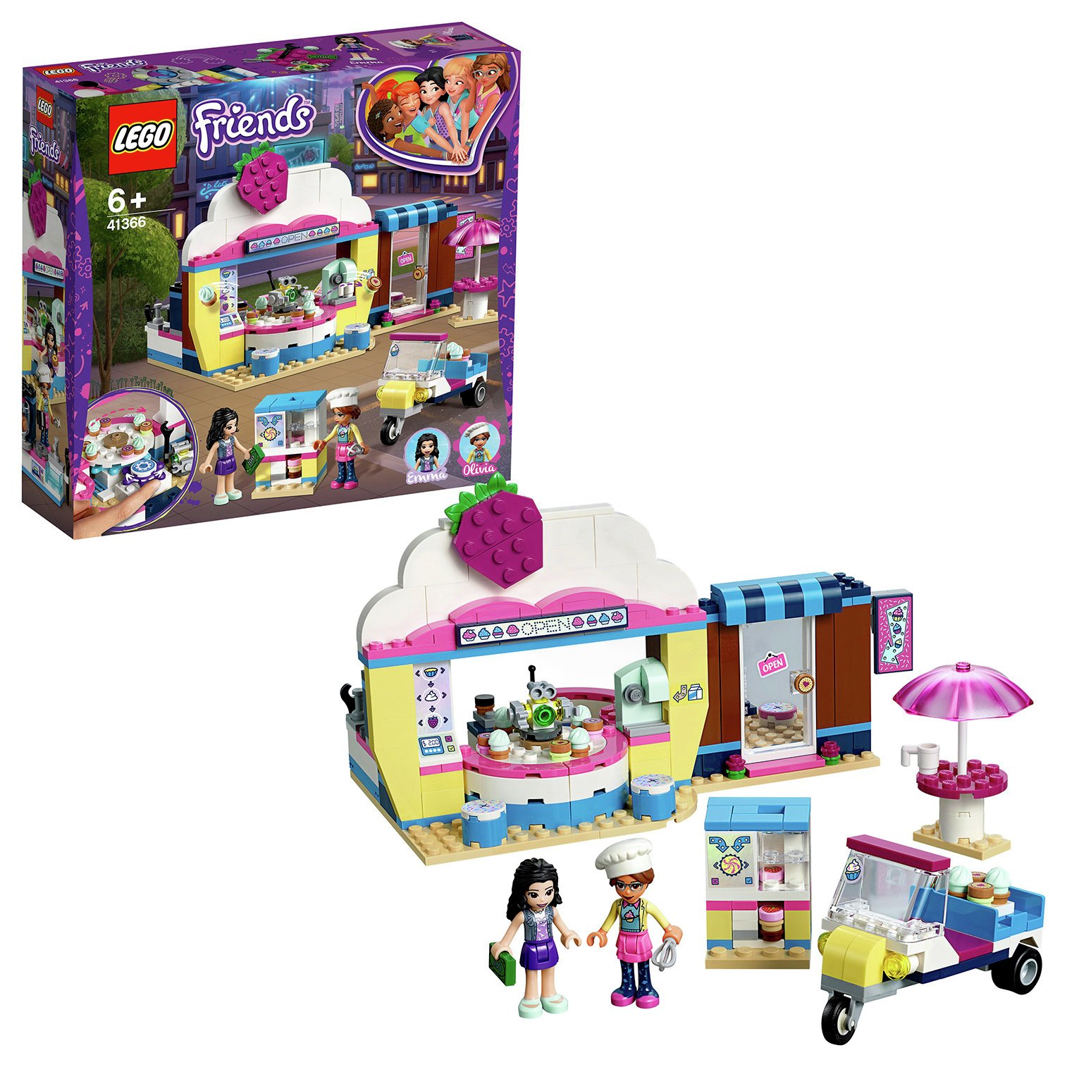 LEGO Friends Olivia's Cupcake Café Set - 41366