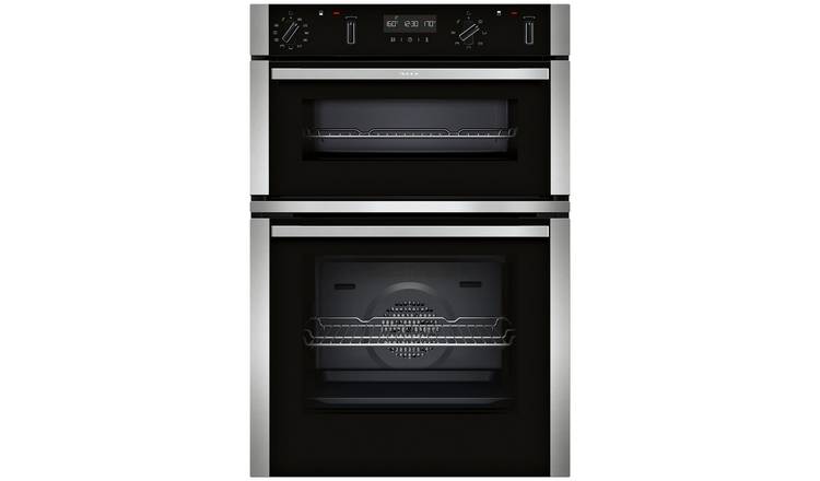 Neff U2ACM7HH0B Built In Double Electric Oven - S/Steel