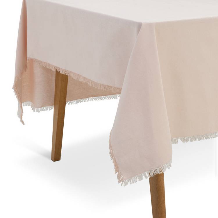 Buy Habitat Cotton Table Cloth Pink Table cloths Habitat