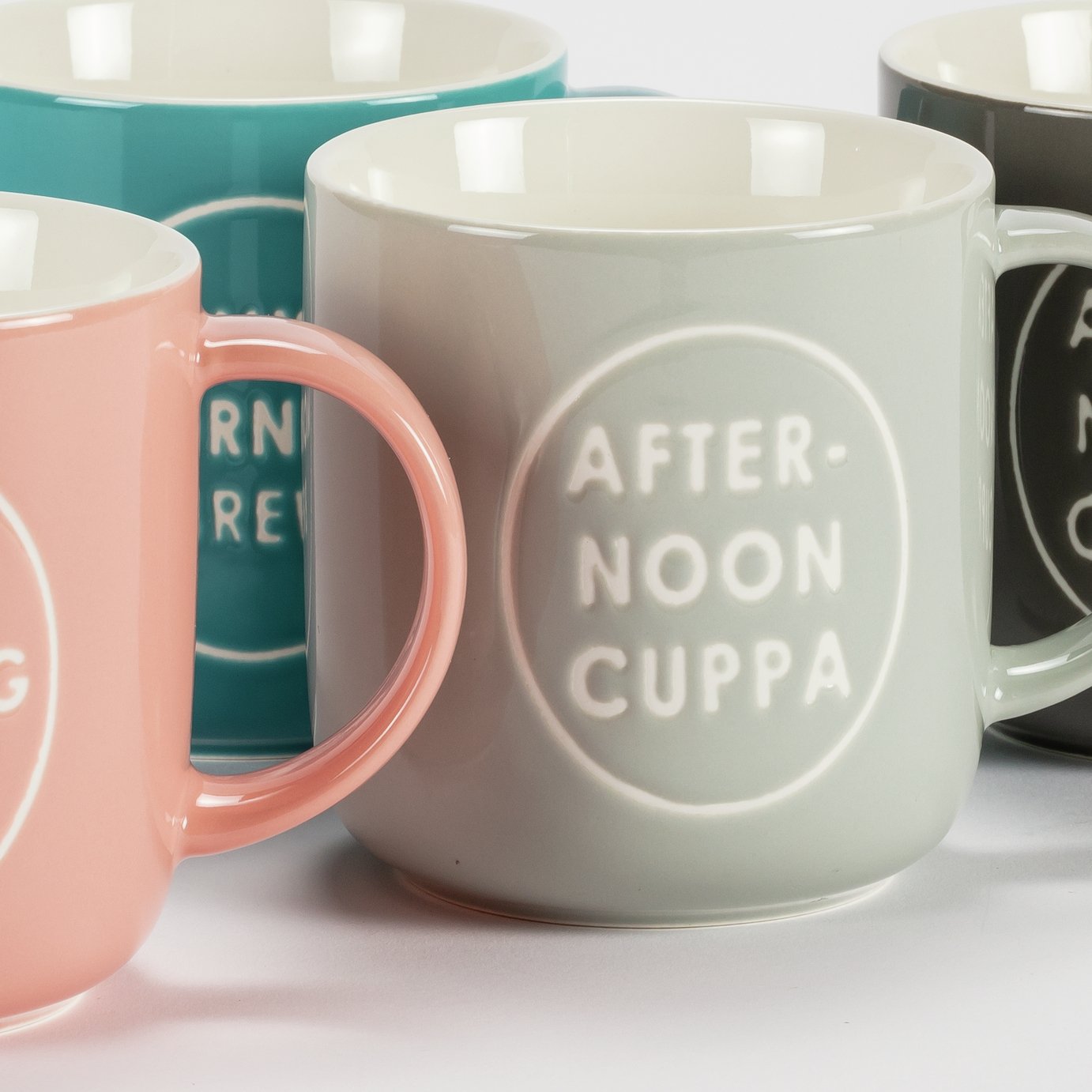 Argos Home Set of 4 Make a Brew Mugs Review