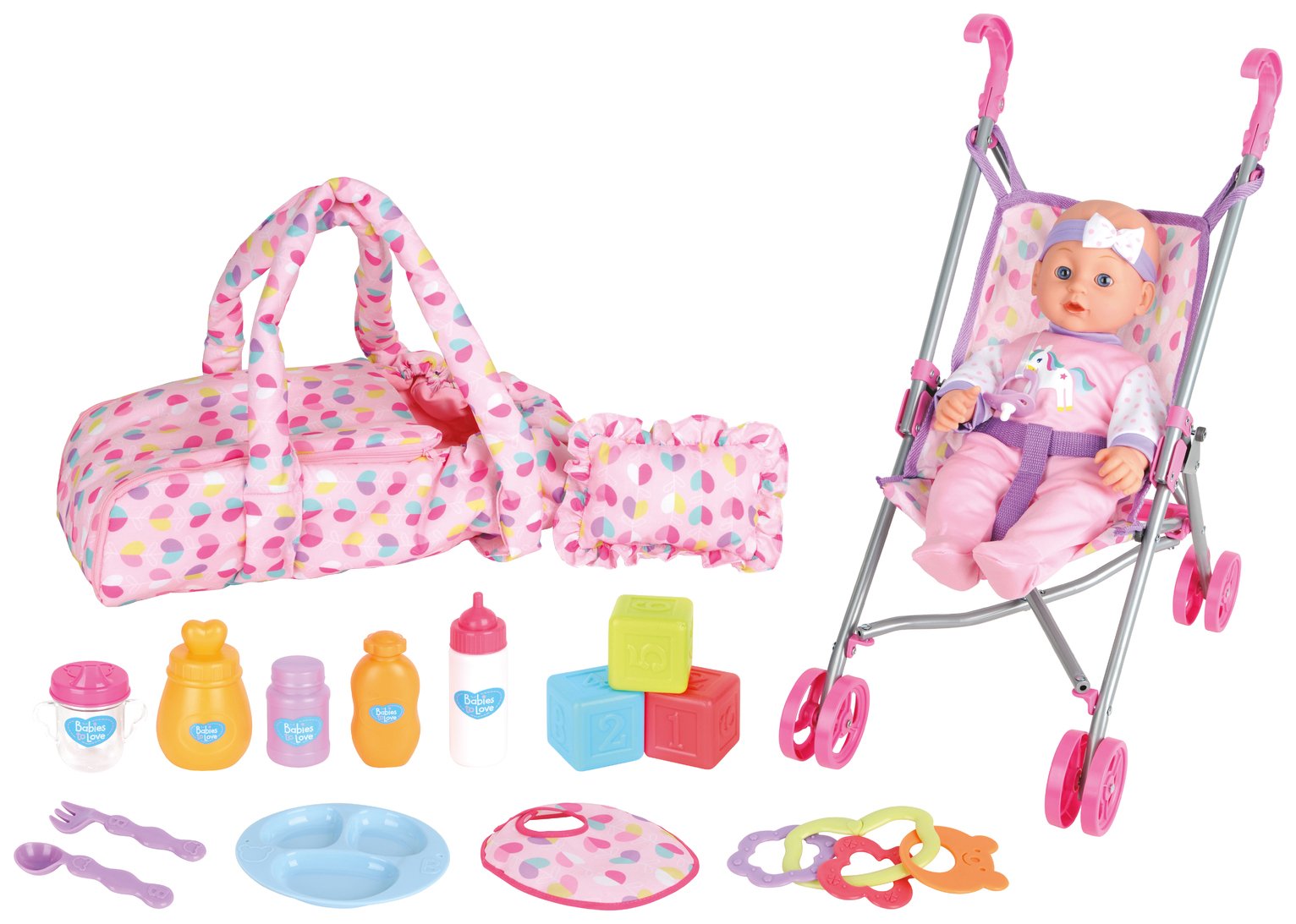 argos baby pushchair toys