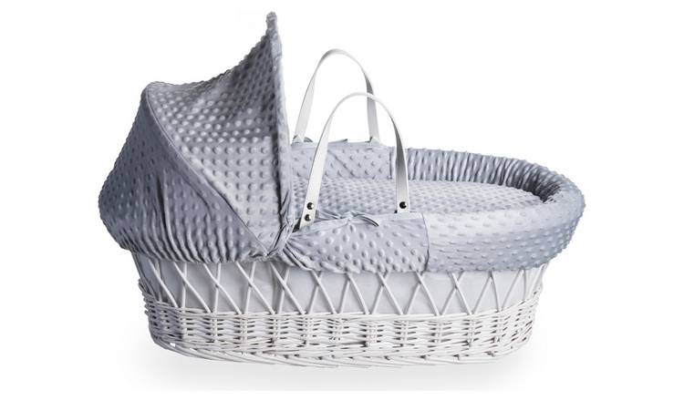 Claire de lune grey hotsell moses basket