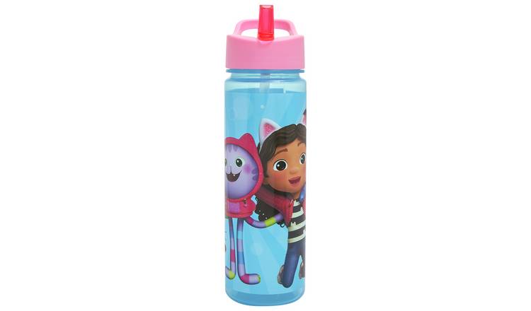 Gabby's Dollhouse Blue & Pink Sipper Water Bottle - 600ml