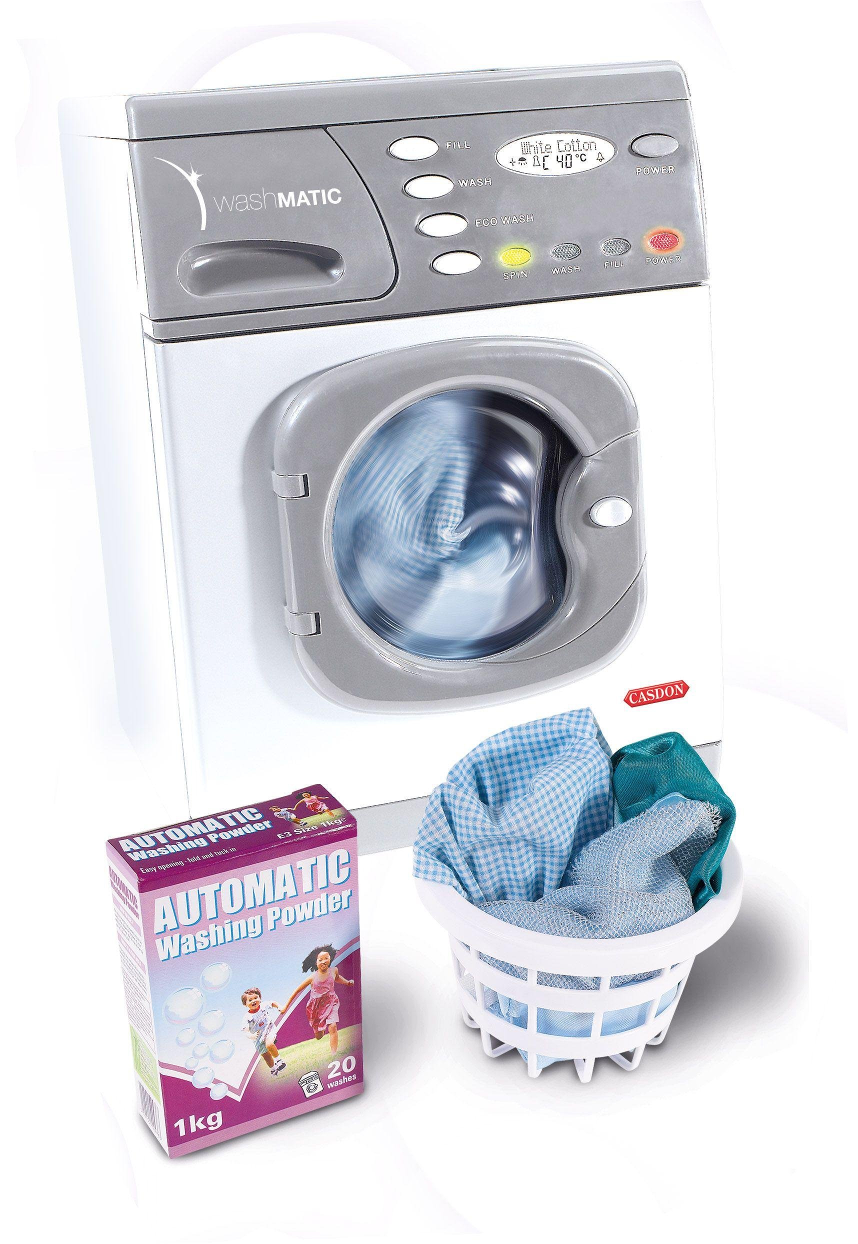 casdon washing machine pink