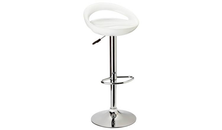 Buy Argos Home Ottawa White Bar Stool Bar stools Argos