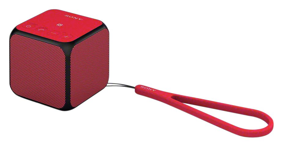 Sony SRSX11 Portable Bluetooth Speaker - Red