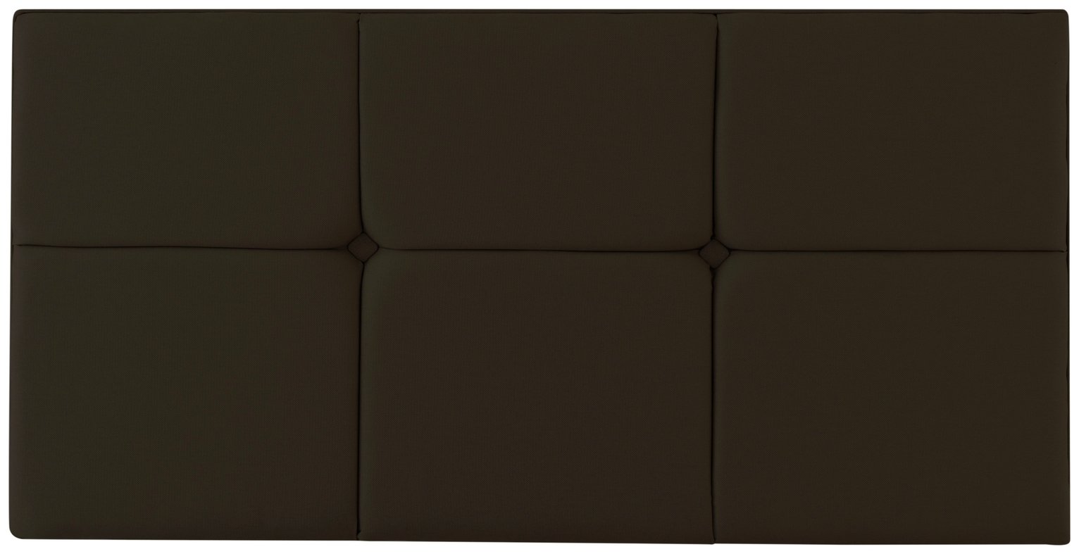 Silentnight Castello Single Headboard - Charcoal