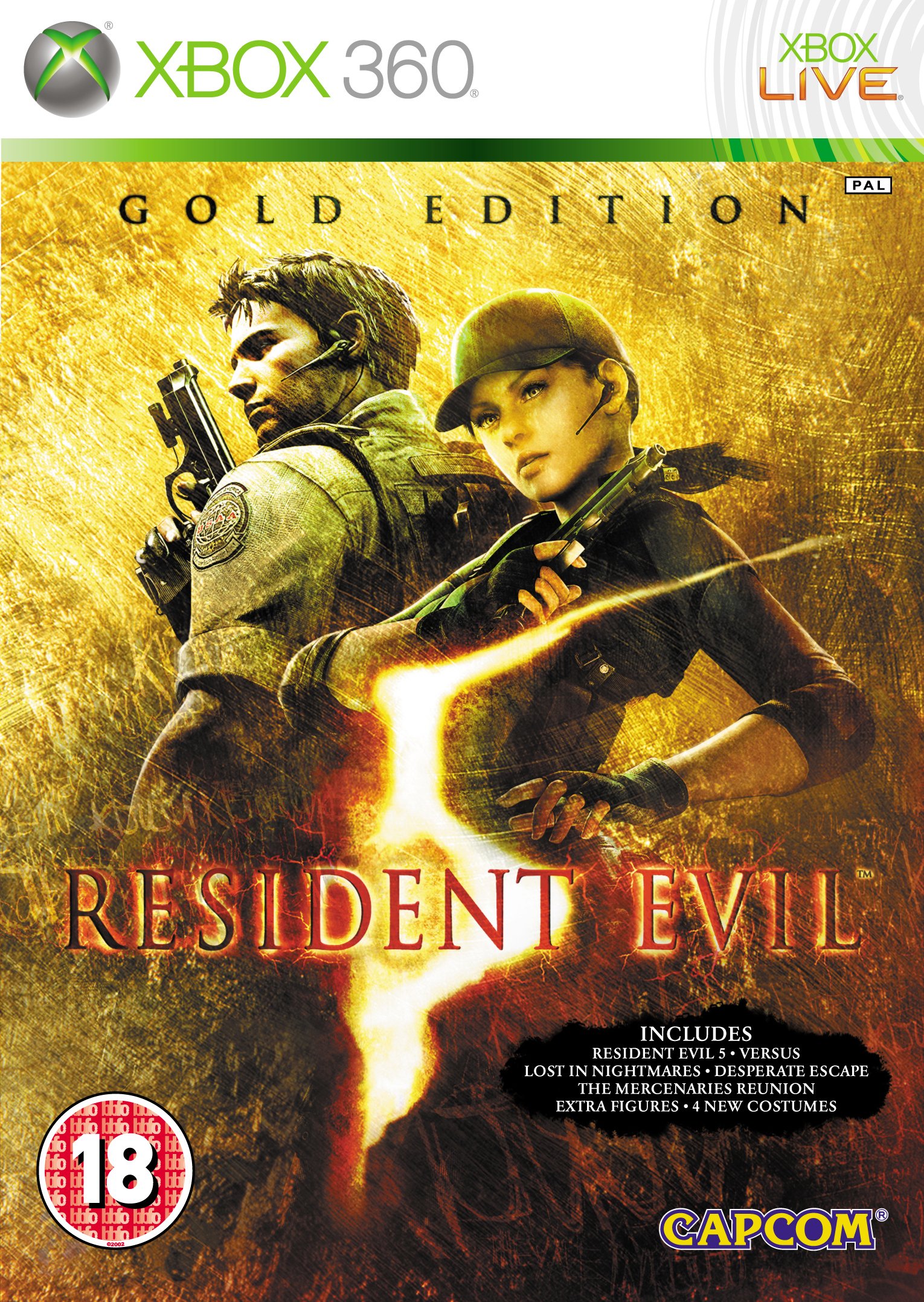 Resident Evil 5 Gold Edition Xbox 360 Game
