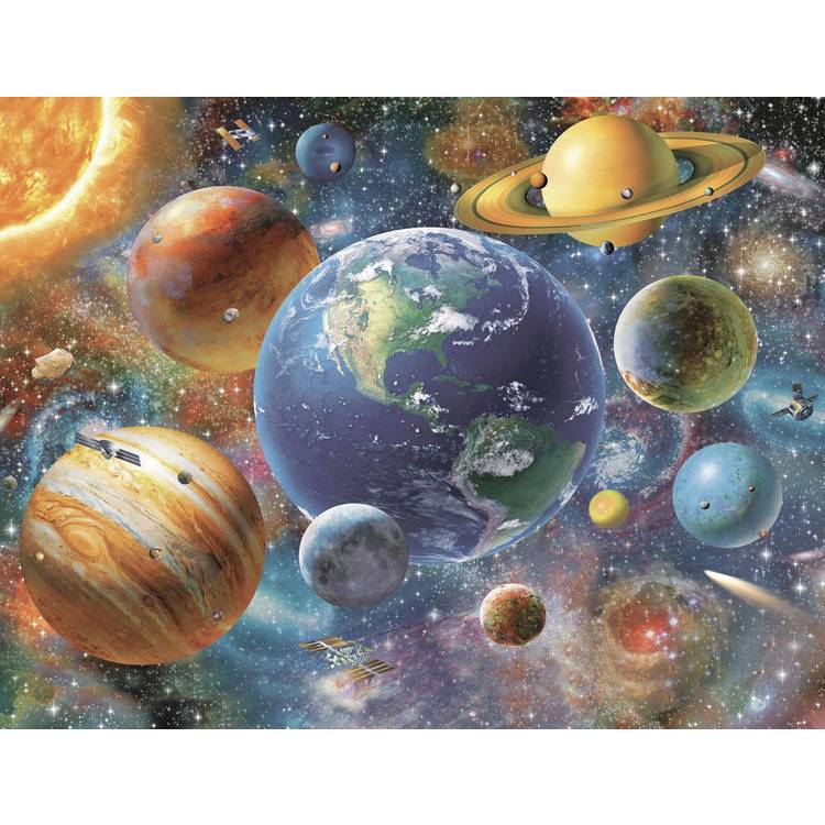Walltastic Solar System Kids Wall Mural 0