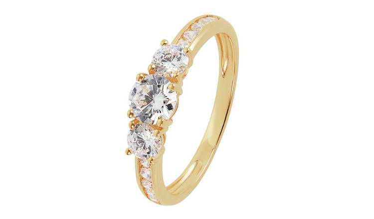 Rose gold hot sale rings argos