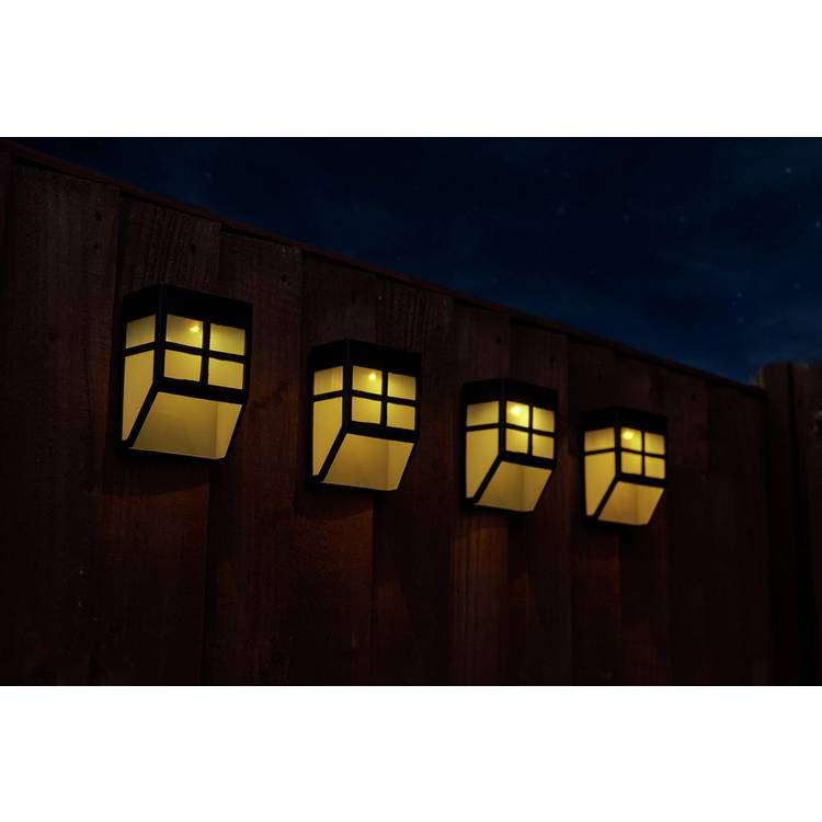 Powertek Solar Fencing Lights -  Pack of 4 0