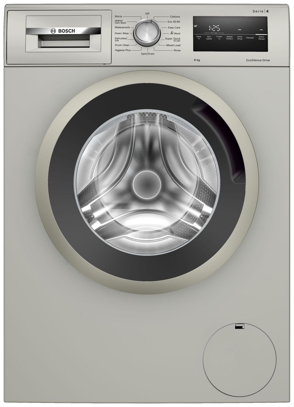 Bosch WAN282X2GB 8KG 1400 Spin Washing Machine - Silver