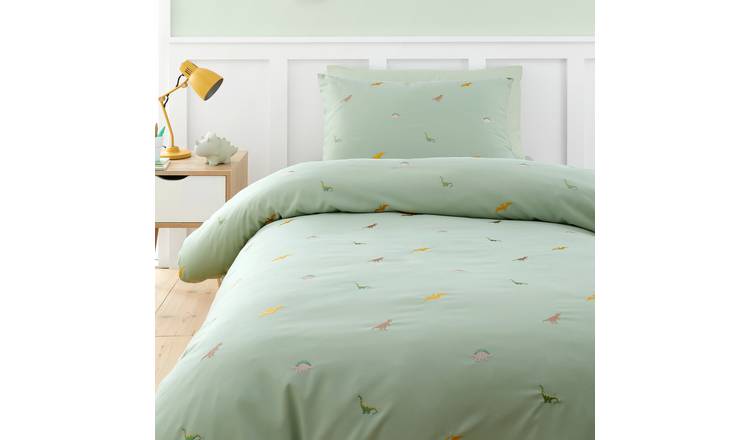 Catherine Lansfield Dinosaur Kids Bedding Set - Single