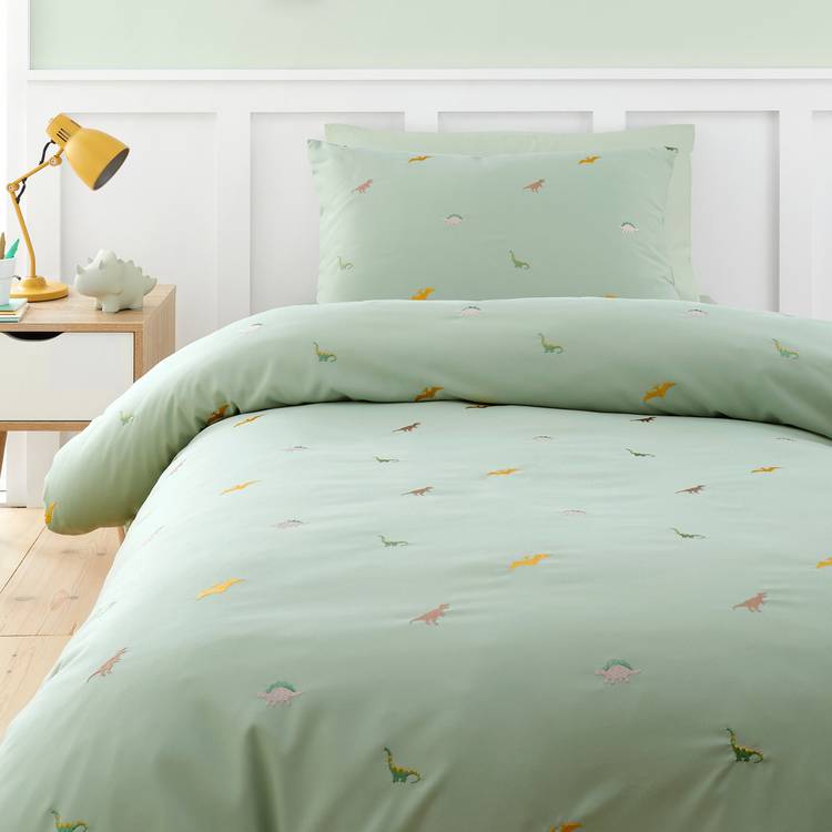 Catherine Lansfield Dinosaur Kids Bedding Set - Single 0