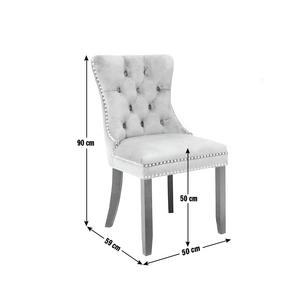 Princess velvet dining chair 2025