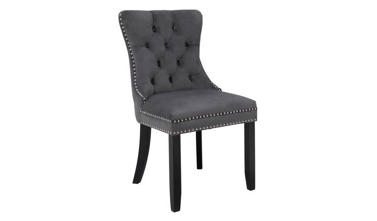 Argos velvet deals desk chair