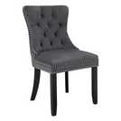 Crushed velvet clearance dining chairs argos