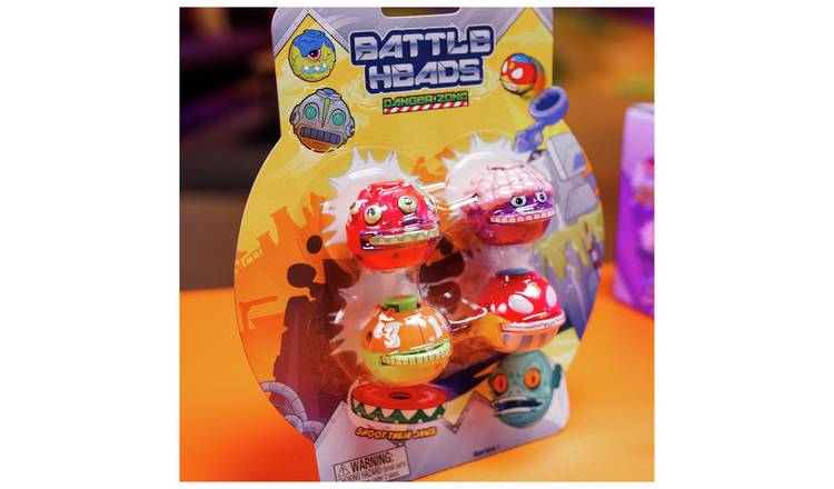 Battle Heads Danger Zone Playset-Pack of 4