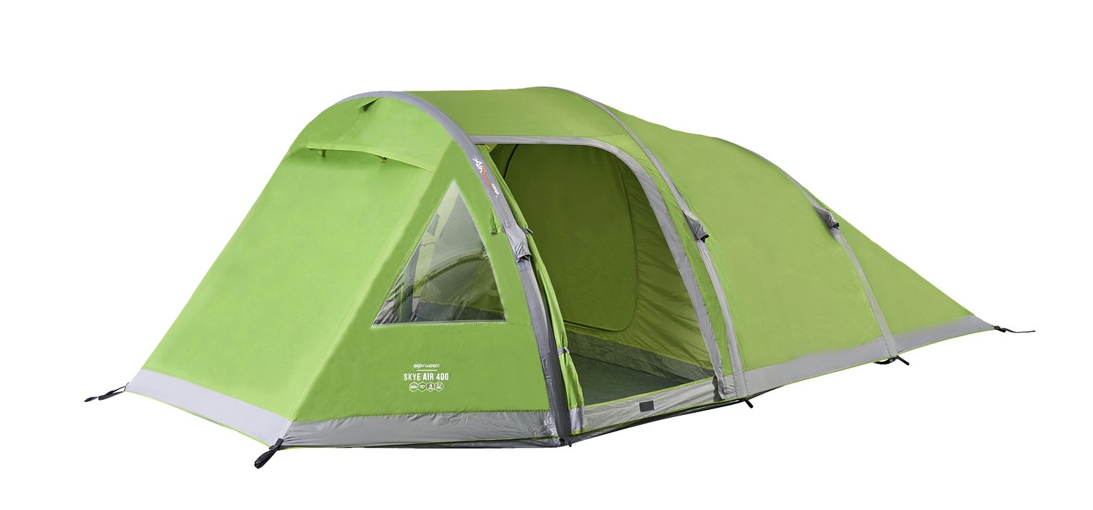 Vango Skye Air 400 4 Man 1 Room Inflatable Tunnel Tent Review